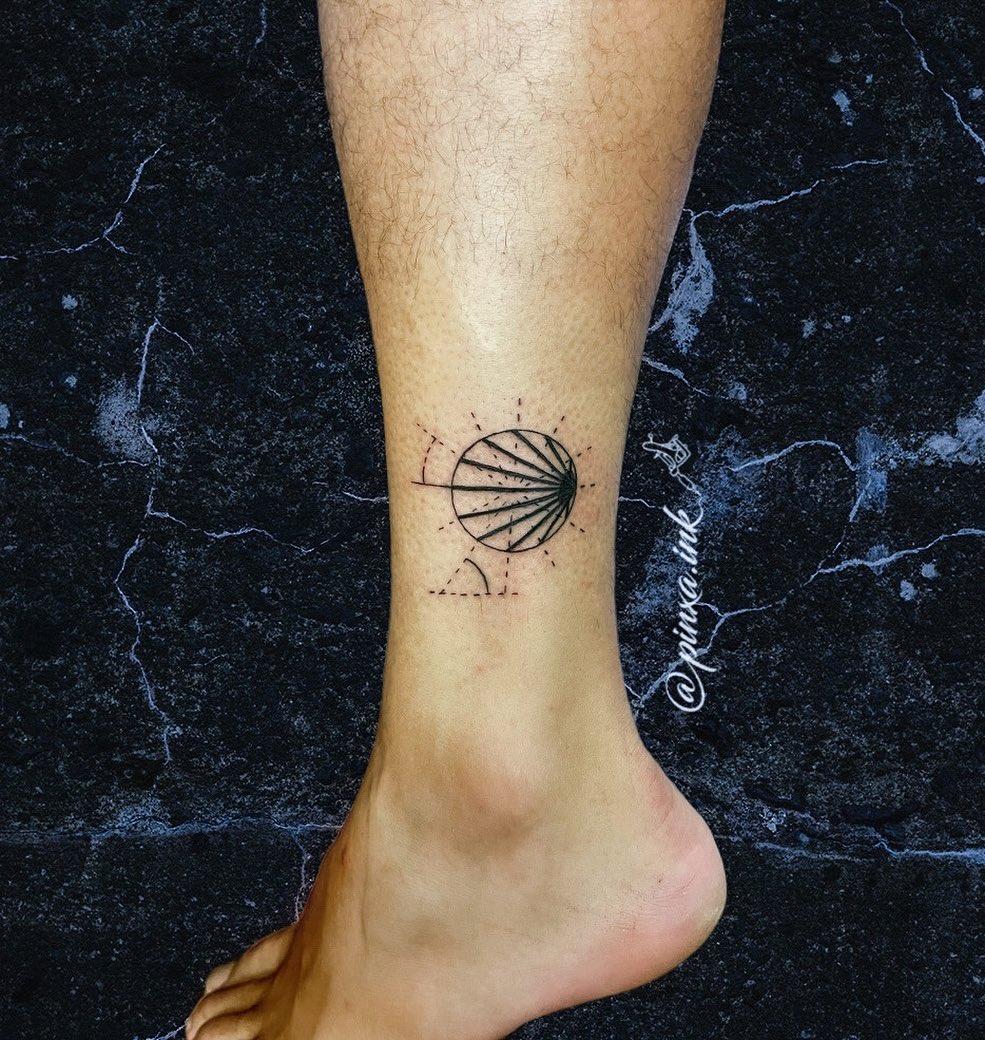 camino de santiago tattoo