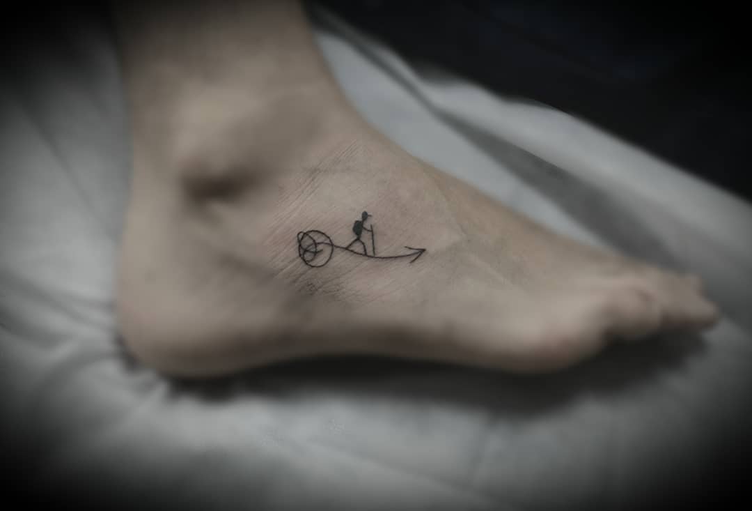 camino de santiago tattoo