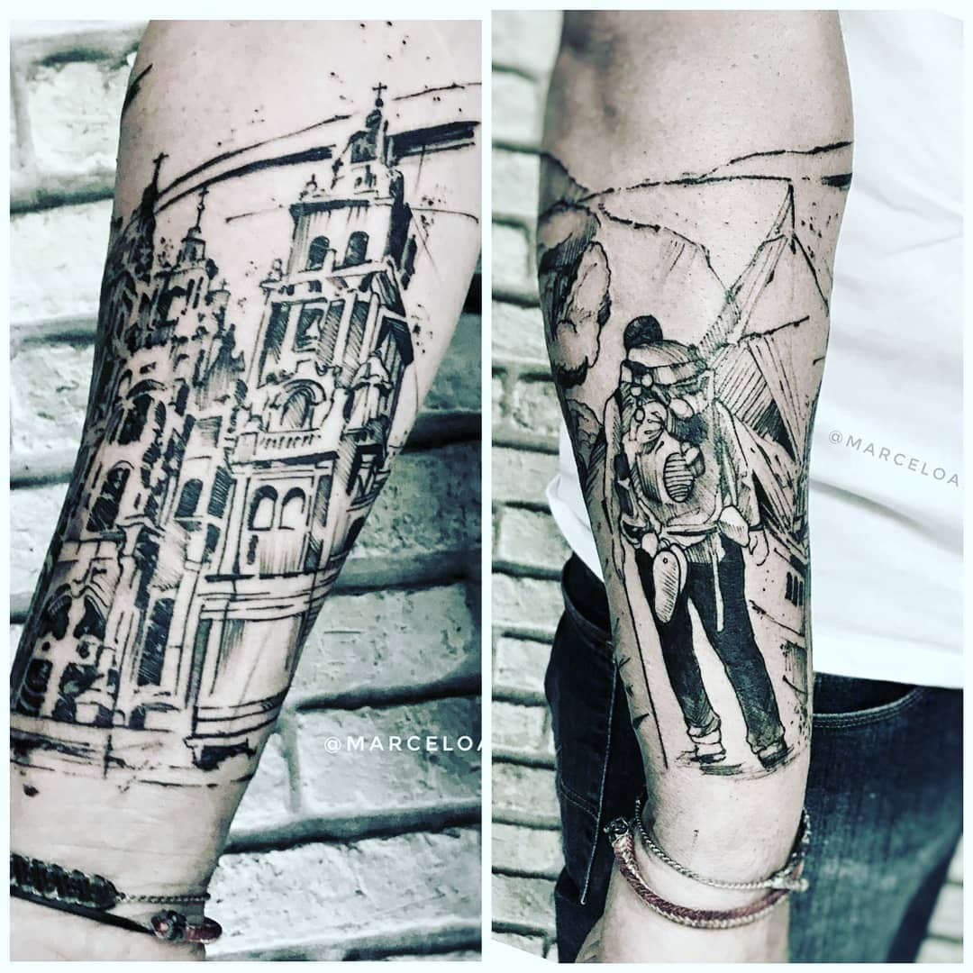 Tatuajes de la catedral de Santiago
