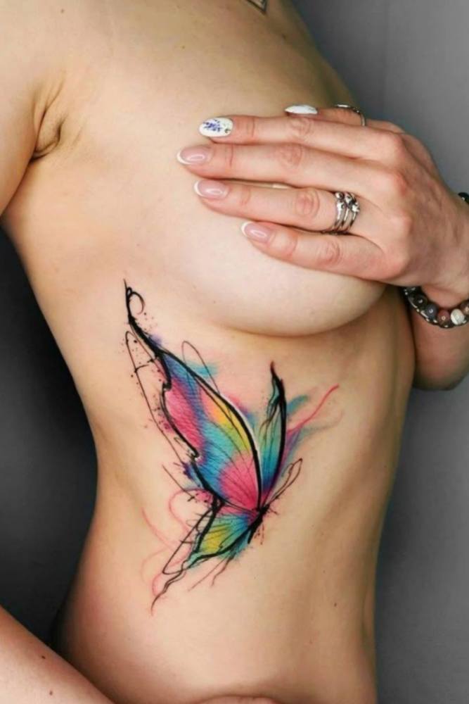 Significado del tatuaje de mariposas